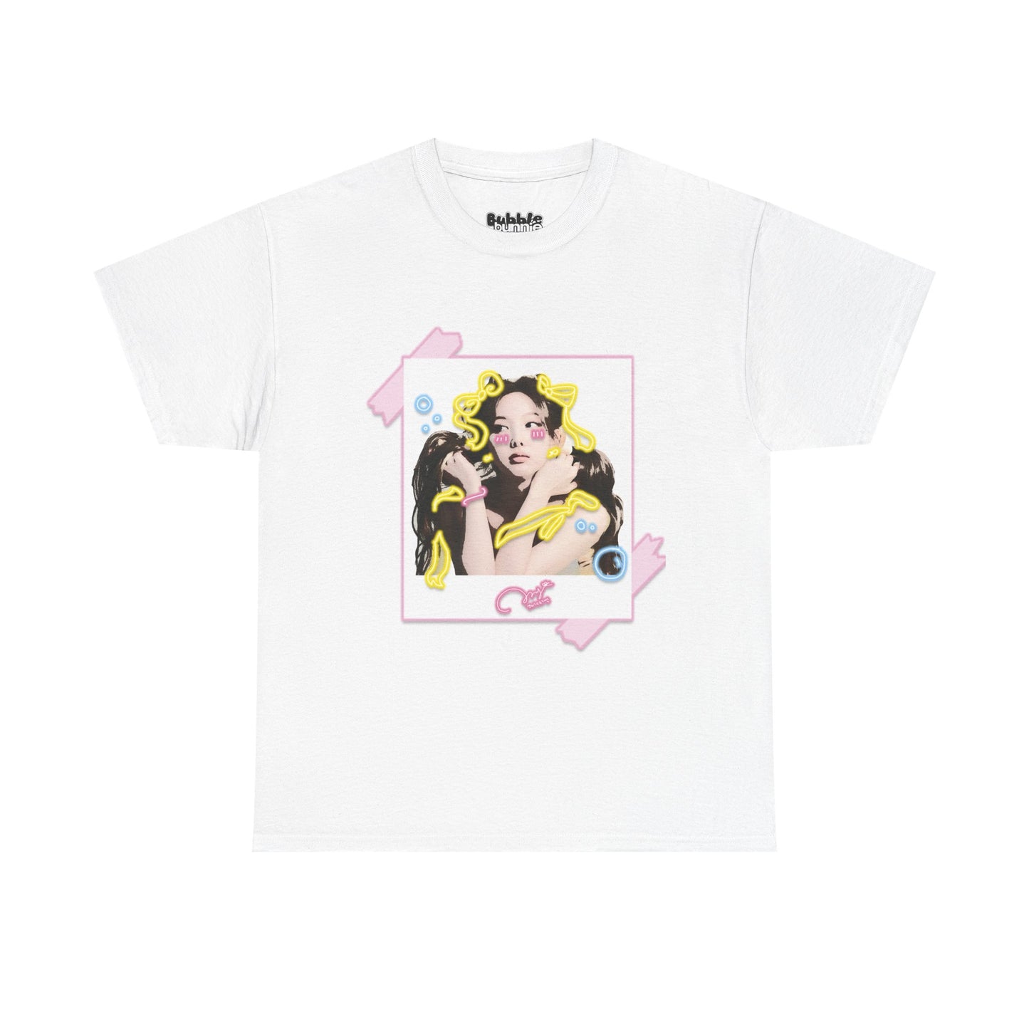 Nayeon Twice Glow Polaroid Unisex Heavy Cotton Tee