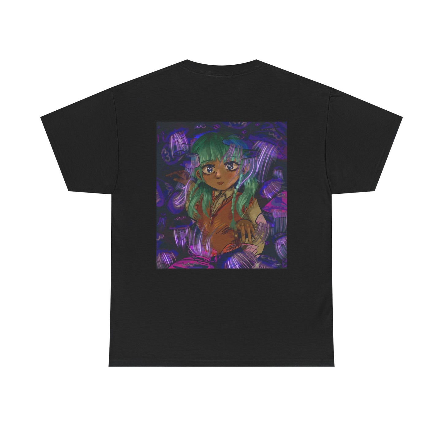 Jellyfish Girl Unisex Heavy Cotton Tee