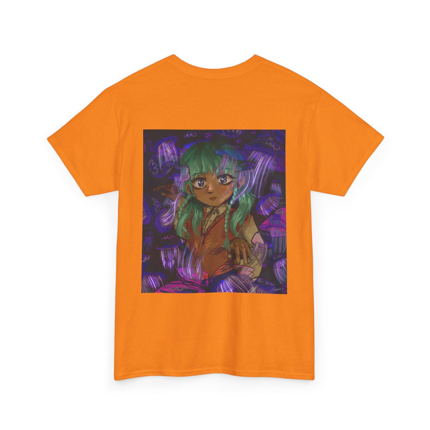 Jellyfish Girl Unisex Heavy Cotton Tee