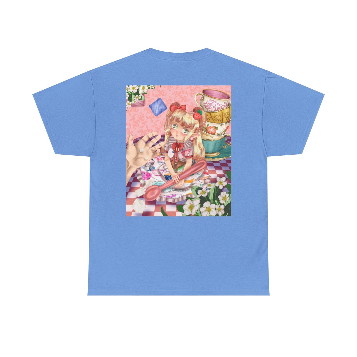 Cute Anime Tea Fariy Unisex Heavy Cotton Tee