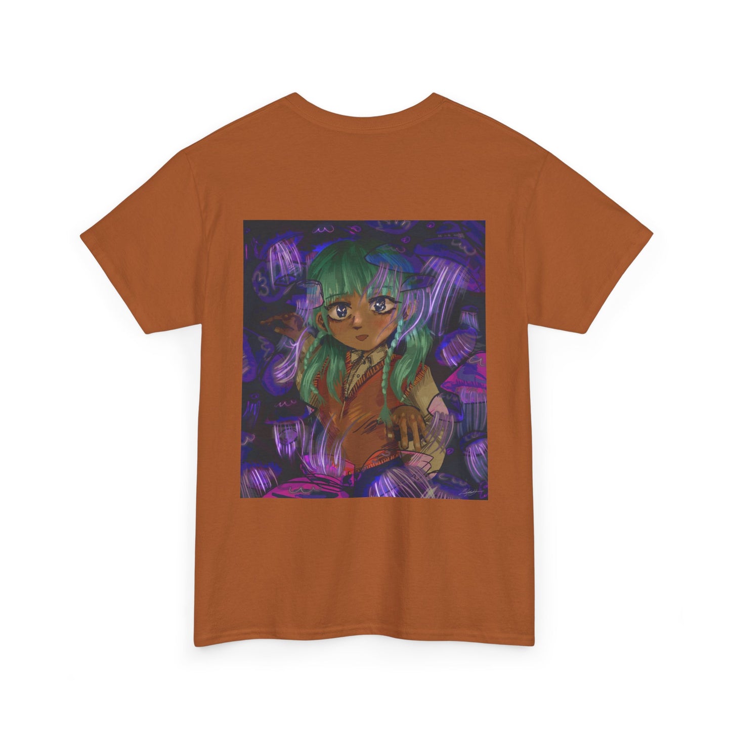 Jellyfish Girl Unisex Heavy Cotton Tee