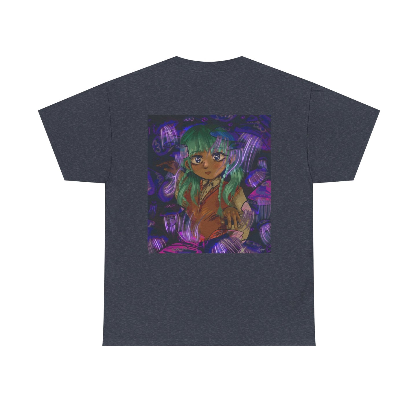 Jellyfish Girl Unisex Heavy Cotton Tee