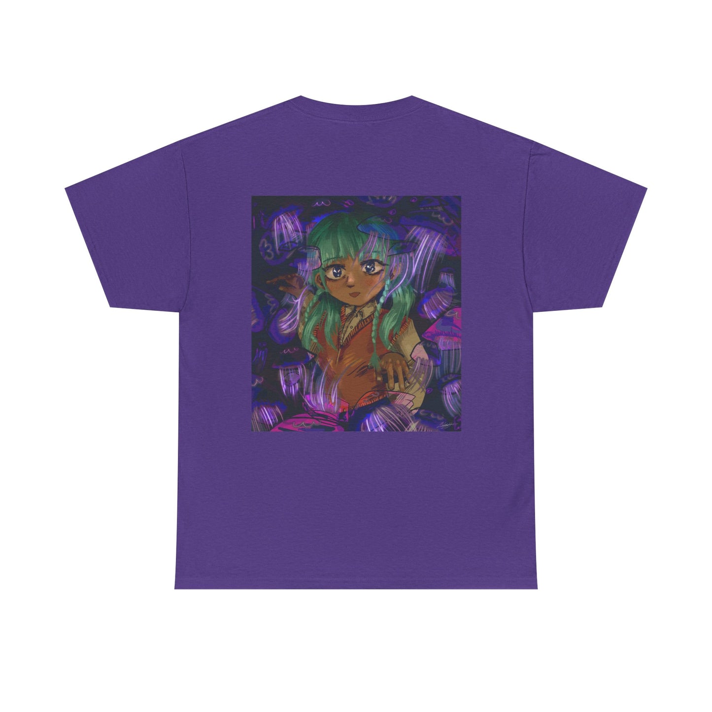 Jellyfish Girl Unisex Heavy Cotton Tee