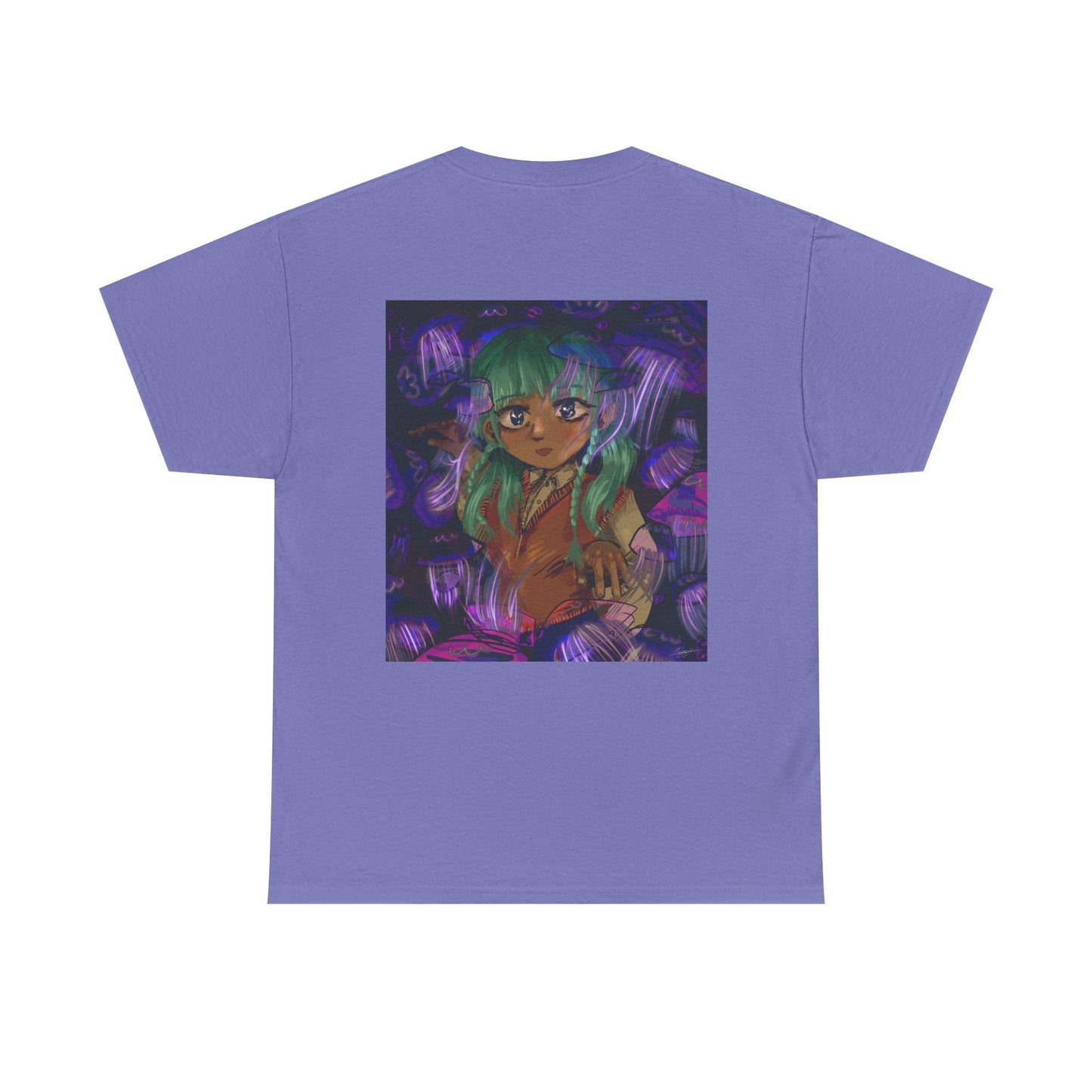 Jellyfish Girl Unisex Heavy Cotton Tee