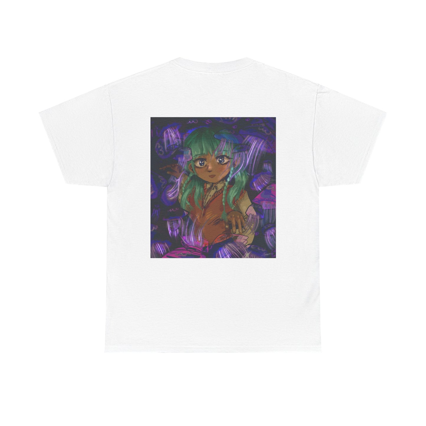 Jellyfish Girl Unisex Heavy Cotton Tee