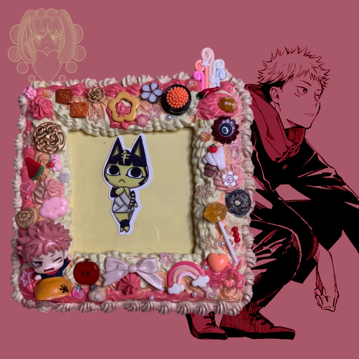 Itadori Yugi- Jujustu Kaisen 4X4 Decoden Frame